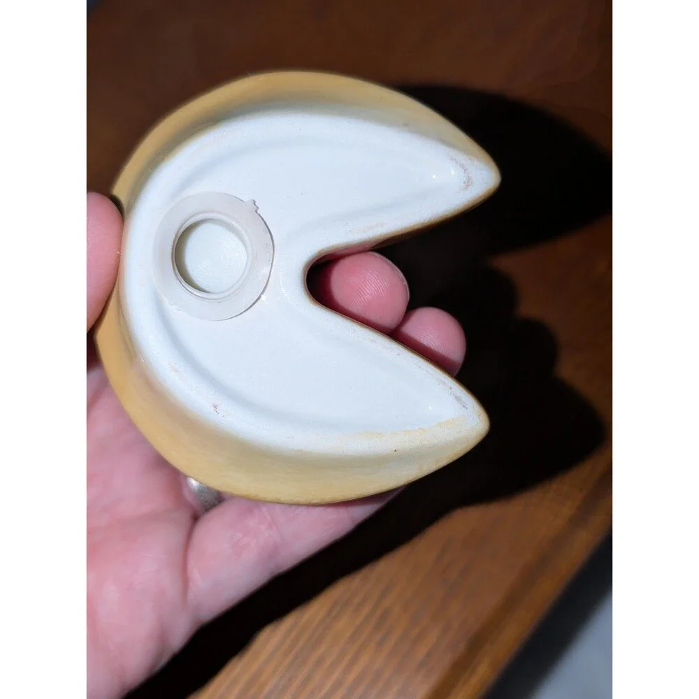 Fortune Cookie Ceramic Salt and Pepper Shaker Set Bright Future Good Fortune